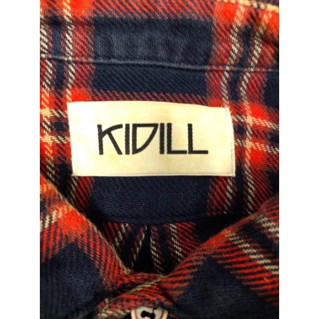 KIDILL キディル ロングチェックシャツ