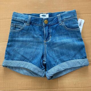 オールドネイビー(Old Navy)の新品未使用　オールドネイビー　デニム　ショートパンツ　5T＊女の子、ボトムス(パンツ/スパッツ)