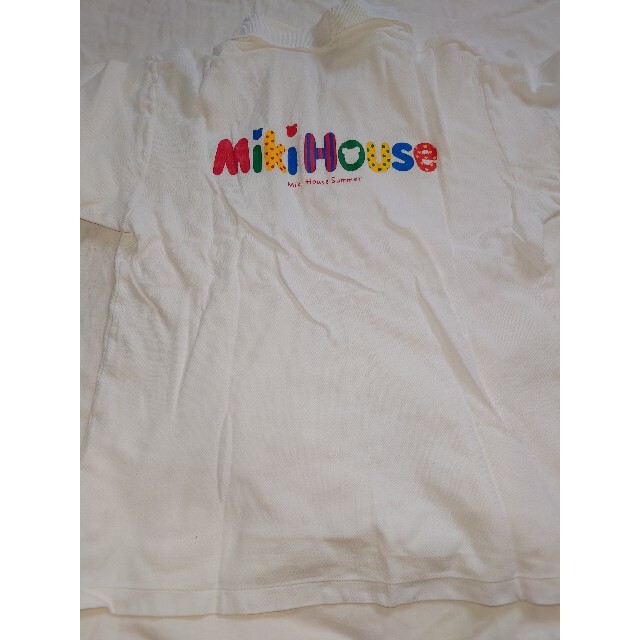 mikihouse(ミキハウス)のミキハウス　バックロゴプリント半袖ポロシャツ メンズのトップス(ポロシャツ)の商品写真