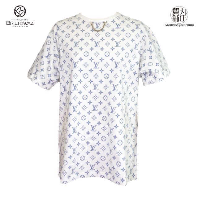 LOUIS VUITTON(ルイヴィトン)のルイヴィトン モノグラムエスカル プリンテッド チェーンディティール Tシャツ  レディースのトップス(Tシャツ(半袖/袖なし))の商品写真