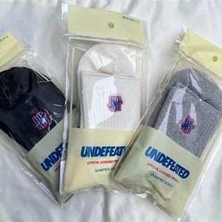 アンディフィーテッド(UNDEFEATED)のundefeated 靴下 ソックス アンディフィーテッド 24-27.5cm(ソックス)