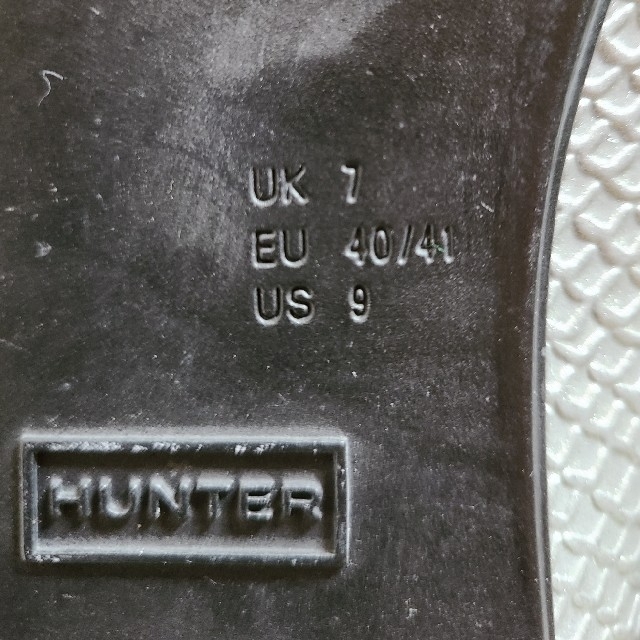 HUNTER(ハンター)のHUNTER  レインシューズ 26cm レディースの靴/シューズ(レインブーツ/長靴)の商品写真