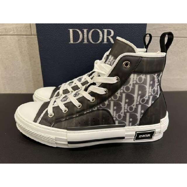 DIOR ディオール ハイカット スニーカー シューズ 靴 新品 オブリーク DIOR ディオール ハイカット スニーカー シューズ 靴 新品 オブリーク