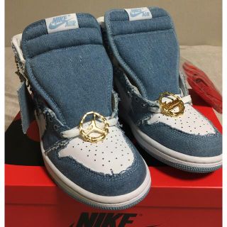 ナイキ(NIKE)のNike WMNS Air Jordan 1 High OG "Denim"(スニーカー)