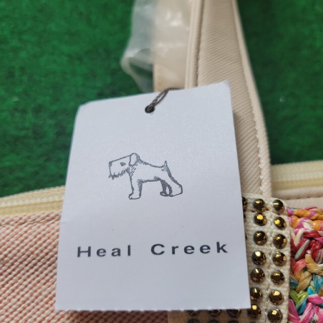 Heal Creek(ヒールクリーク)のHeal  Creek  トートバッグ　未使用 スポーツ/アウトドアのゴルフ(バッグ)の商品写真