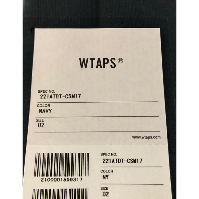 W)taps(ダブルタップス)のWTAPS 22SS ACADEMY SS COPO NAVY ネイビー 02  メンズのトップス(Tシャツ/カットソー(半袖/袖なし))の商品写真