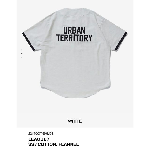 W)taps(ダブルタップス)のWHITE L 22SS WTAPS LEAGUE / SS / COTTON メンズのトップス(シャツ)の商品写真