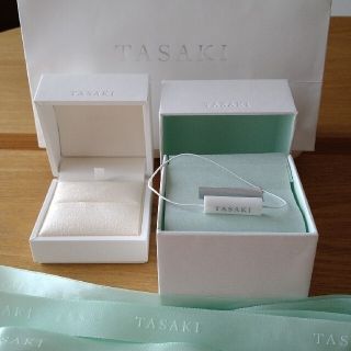 タサキ(TASAKI)の【TASAKI】箱　ショッパー　袋　リボン　ジュエリーケース　リング購入時付属品(ショップ袋)