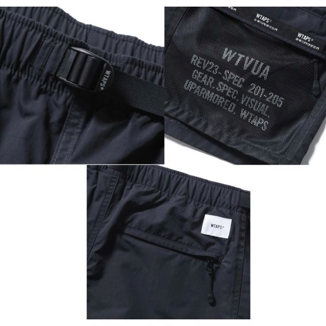 BLACK XL 22SS WTAPS TRACKS / SHORTS / NY