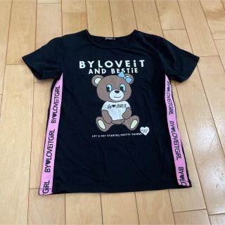 ラブトキシック(lovetoxic)の【幸子様専用】【Lovetoxic】【美品】ベアTシャツ 160(Tシャツ/カットソー)