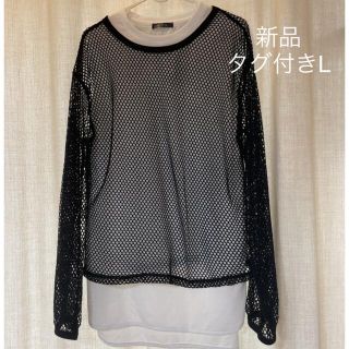 アベイル(Avail)のメッシュトップス　新品(カットソー(長袖/七分))