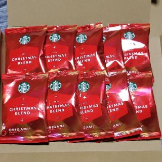 スターバックスコーヒー(Starbucks Coffee)のスターバックス クリスマスブレンドオリガミ2021 賞味期限6月21日 未開封品(コーヒー)