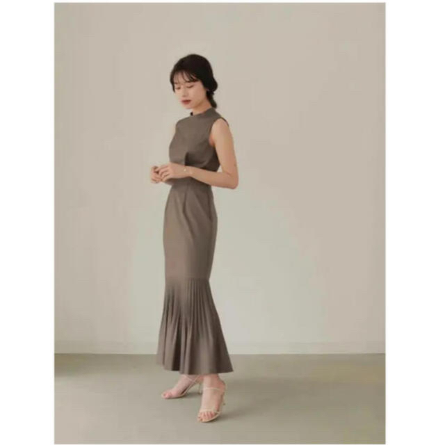 L'Or ロル Mermaid Pleats Dress910cm裾まわり