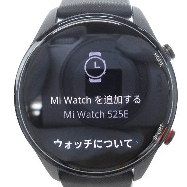 シャオミ Mi Watch XMWTCL02 スマートウォッチ 腕時計 ブラック