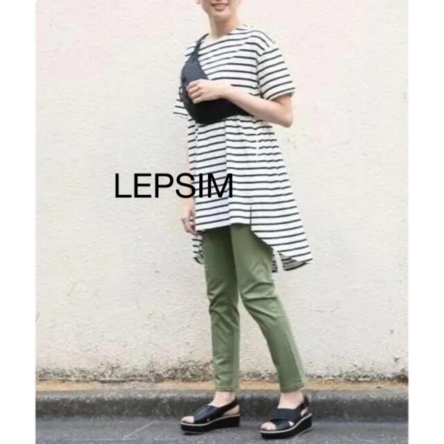 LEPSIM(レプシィム)の新品　レプシィム★ボーダーチュニック レディースのトップス(チュニック)の商品写真