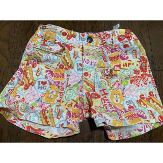 ヒステリックミニ(HYSTERIC MINI)の即決★ヒステリックミニ★ヒスミニ★人気キャラ総柄ショートパンツ★110(パンツ/スパッツ)