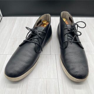 コールハーン(Cole Haan)のコールハーン COLE HAAN 28 レザー スニーカー ブーツ ブラック(スニーカー)