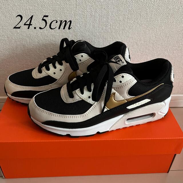 正規品★未使用★NIKE AIR MAX90★ブラックベージュゴールド