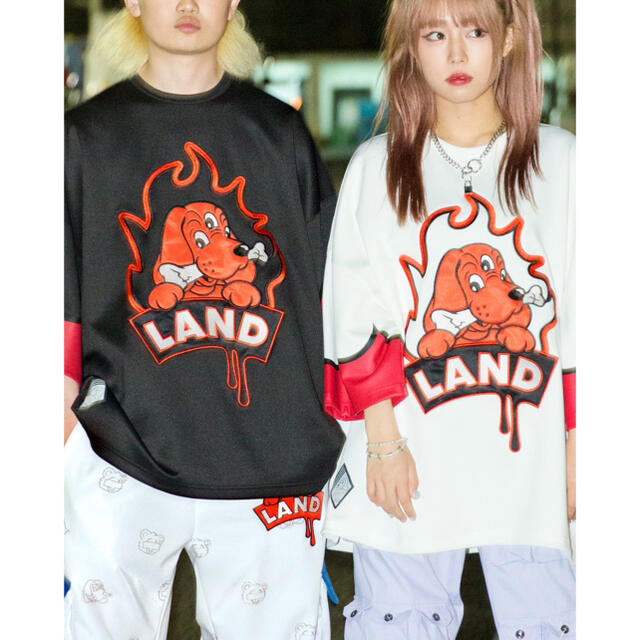 GALFY - LAND by MILKBOY × GALFY コラボ FLAME TEEの通販 by GALFY - LAND by MILKBOY × GALFY コラボ FLAME TEEの通販 by