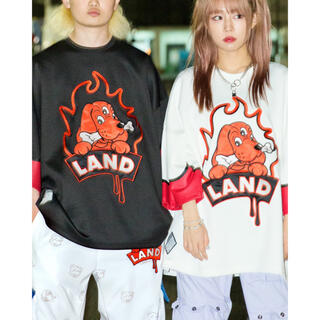 GALFY - LAND by MILKBOY × GALFY コラボ FLAME TEEの通販 by 