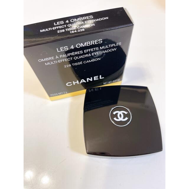 CHANEL(シャネル)のCHANEL レキャトル　オンブル　228 ティセ　カンボン　アイシャドウ コスメ/美容のベースメイク/化粧品(アイシャドウ)の商品写真