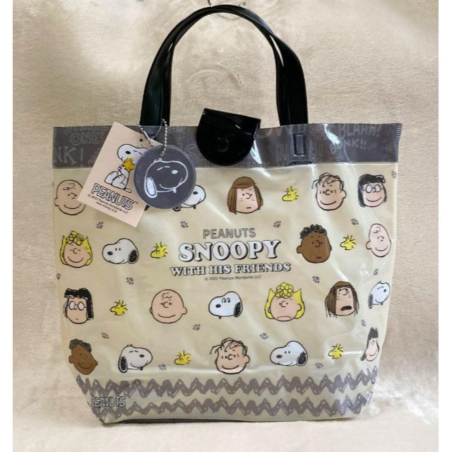 SNOOPY(スヌーピー)のスヌーピープールバッグスイムバッグビーチバッグビニールバッグ水泳男の子女の子 キッズ/ベビー/マタニティのこども用バッグ(その他)の商品写真