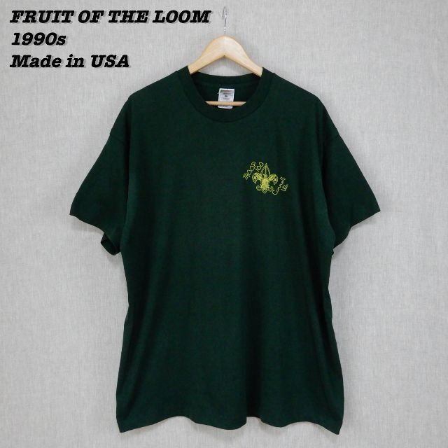 FRUIT OF THE LOOM(フルーツオブザルーム)のTROOP 100 Connell, wa T-shirts XXL T079 メンズのトップス(Tシャツ/カットソー(半袖/袖なし))の商品写真