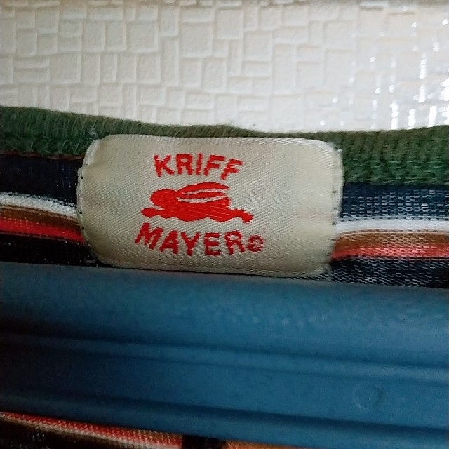 KRIFF MAYER(クリフメイヤー)のクリフメイヤー　コットンワンピース レディースのワンピース(ひざ丈ワンピース)の商品写真
