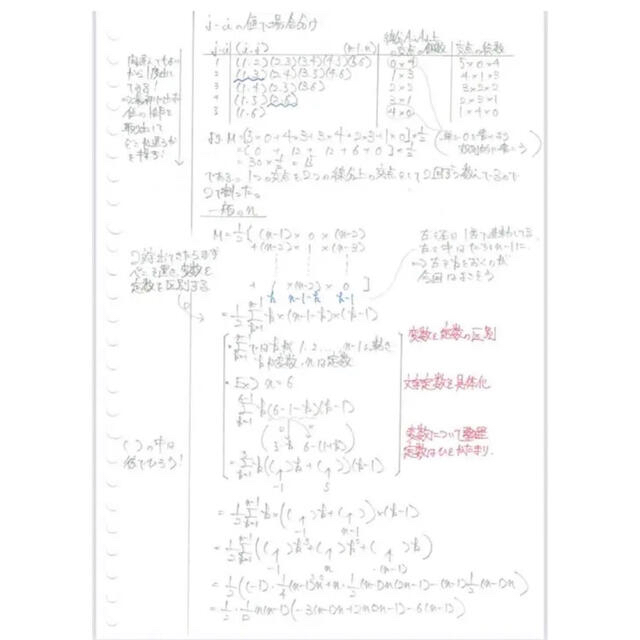 駿台3号館XSZS板書（問題付き）