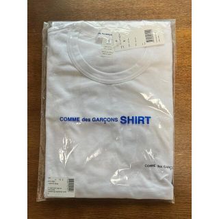 コムデギャルソン(COMME des GARCONS)の新品 コムデギャルソンシャツ オーバーサイズ Tシャツ 白 Sサイズ 2022(Tシャツ/カットソー(半袖/袖なし))