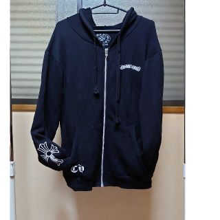 クロムハーツ(Chrome Hearts)の【USED】【1点限定】セメタリークロス パーカー Mサイズ(パーカー)