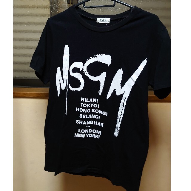 【USED】【1点限定】MSGM 半袖Tシャツ Mサイズ