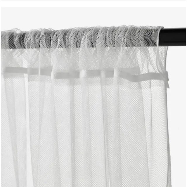 IKEA(イケア)のIKEA　リル　LILL　レースカーテン　ネットカーテン　即購入OK⭐︎ インテリア/住まい/日用品のカーテン/ブラインド(レースカーテン)の商品写真