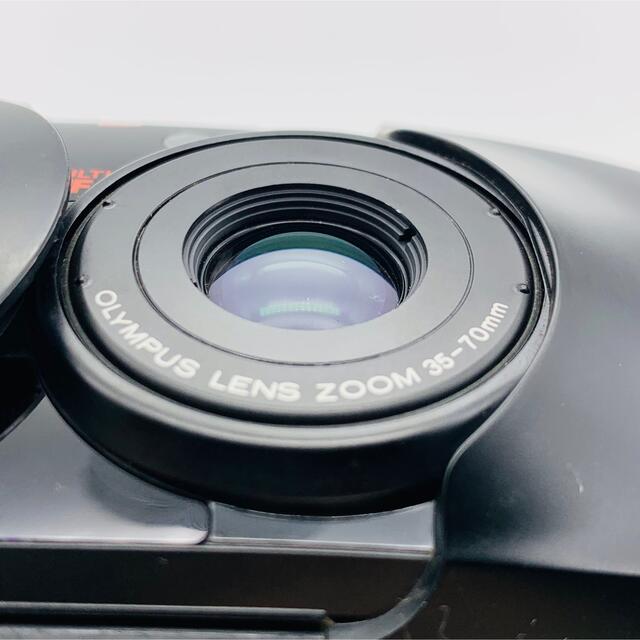 OLYMPUS(オリンパス)の【動作品】 OLYMPUS μ mju zoom　panorama美品 スマホ/家電/カメラのカメラ(フィルムカメラ)の商品写真