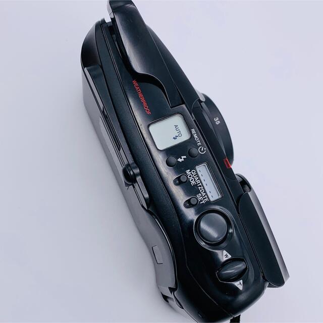 OLYMPUS(オリンパス)の【動作品】 OLYMPUS μ mju zoom　panorama美品 スマホ/家電/カメラのカメラ(フィルムカメラ)の商品写真