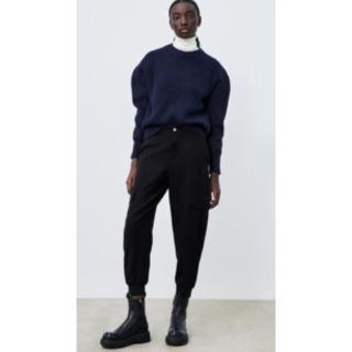 ザラ(ZARA)のカフヘムカーゴパンツ(ワークパンツ/カーゴパンツ)