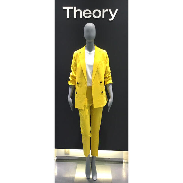 Theory 21ss リネンテーラードジャケット