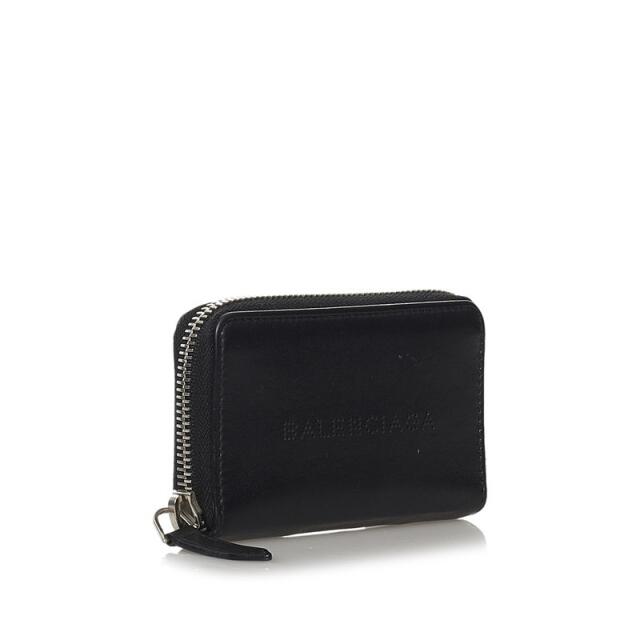BALENCIAGA - バレンシアガ ロゴパンチング ラウンドジップ BALENCIAGA - バレンシアガ ロゴパンチング ラウンドジップ