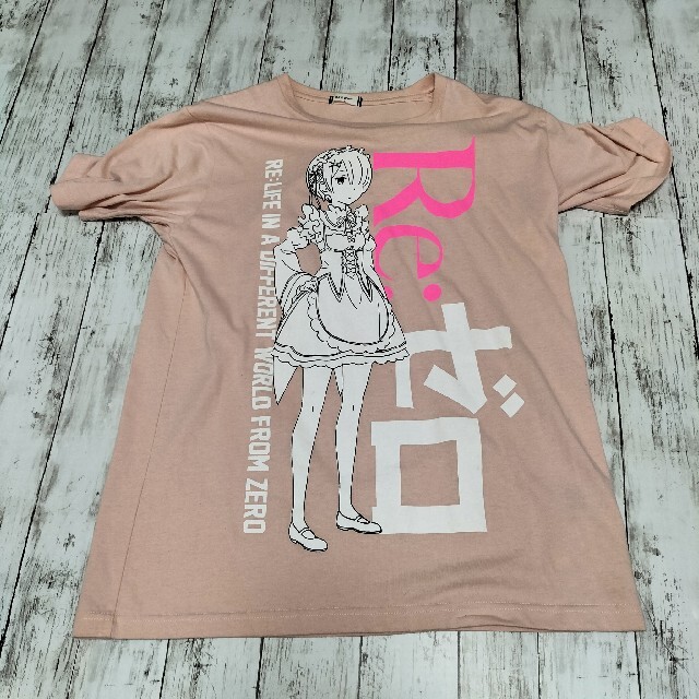 WEGO(ウィゴー)のRe:ゼロから始める異世界生活 リゼロ ラム半袖Tシャツ メンズのトップス(Tシャツ/カットソー(半袖/袖なし))の商品写真