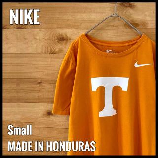 ナイキ(NIKE)の【NIKE】ナイキ Tロゴ プリントTシャツ 半袖 スウッシュ S us古着(Tシャツ/カットソー(半袖/袖なし))