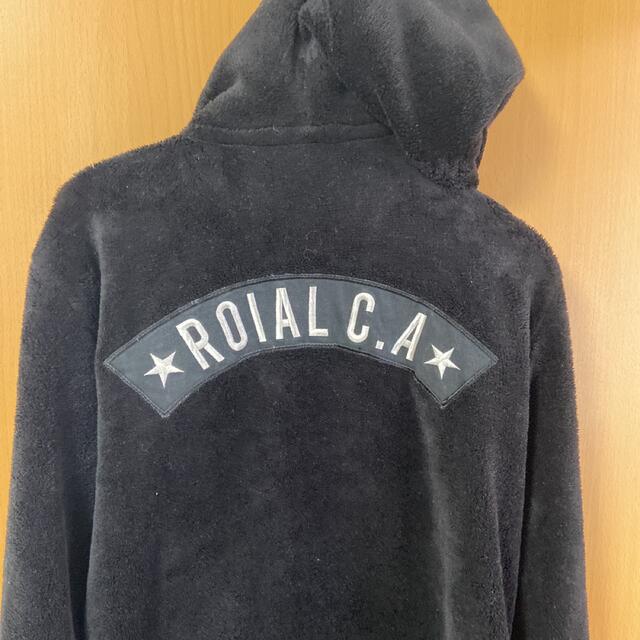 roial(ロイヤル)のROIAL CALIFORNIAパーカー黒L メンズのトップス(パーカー)の商品写真