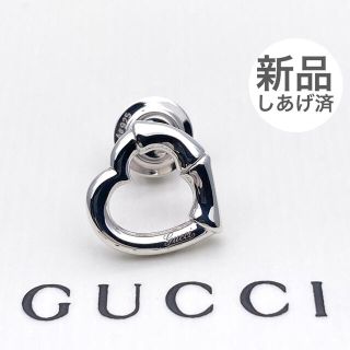 グッチ(Gucci)の美品 gucci グッチ ハートバンブーピアス　片耳(ピアス)