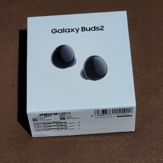 ギャラクシー(Galaxy)のGalaxy Buds2 ブラック(ヘッドフォン/イヤフォン)
