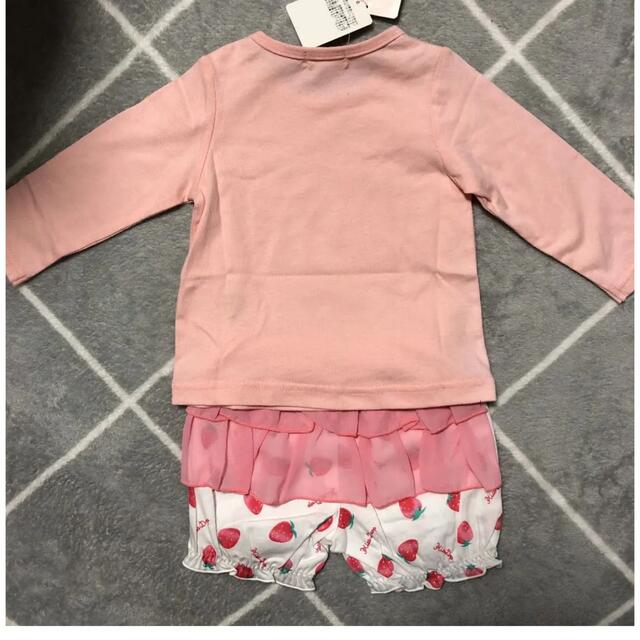 BeBe(ベベ)の専用★新品★ KISS DROP BABY キッスドロップベビー　セットアップ キッズ/ベビー/マタニティのベビー服(~85cm)(Ｔシャツ)の商品写真