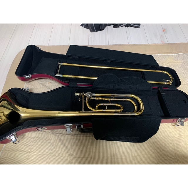 ヤマハ(ヤマハ)のYAMAHA テナーバストロンボーン（中細管）YSL-844 楽器の管楽器(トロンボーン)の商品写真