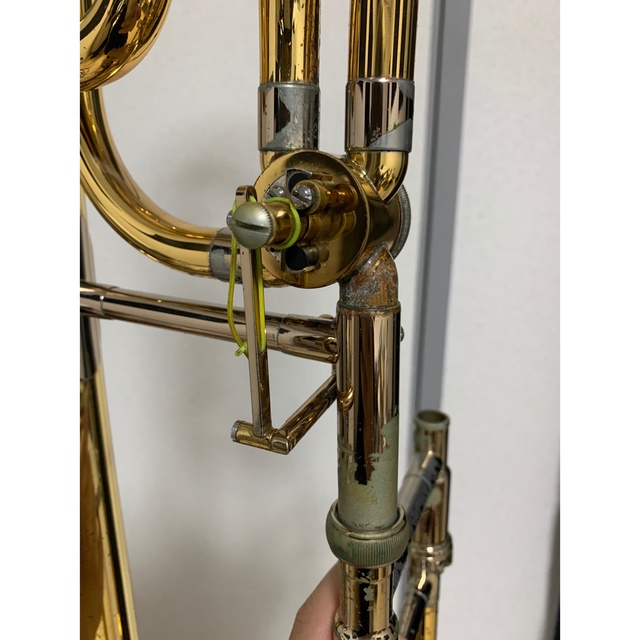 ヤマハ(ヤマハ)のYAMAHA テナーバストロンボーン（中細管）YSL-844 楽器の管楽器(トロンボーン)の商品写真