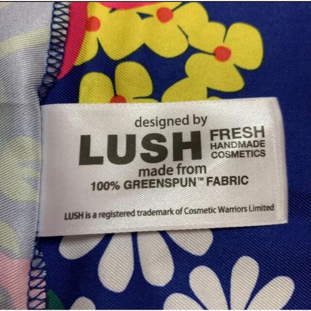 LUSH(ラッシュ)のLUSH  ラッシュ　バンダナ　風呂敷　47×47 新品未使用 レディースのファッション小物(バンダナ/スカーフ)の商品写真