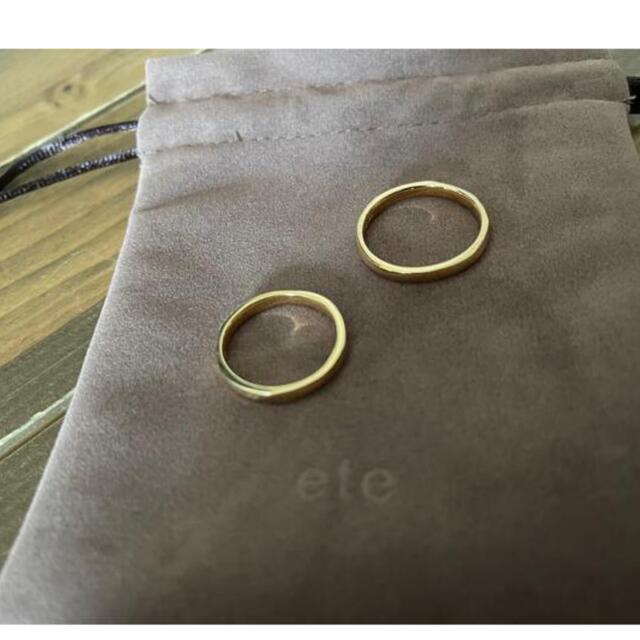 ete(エテ)のeteペアリング レディースのアクセサリー(リング(指輪))の商品写真