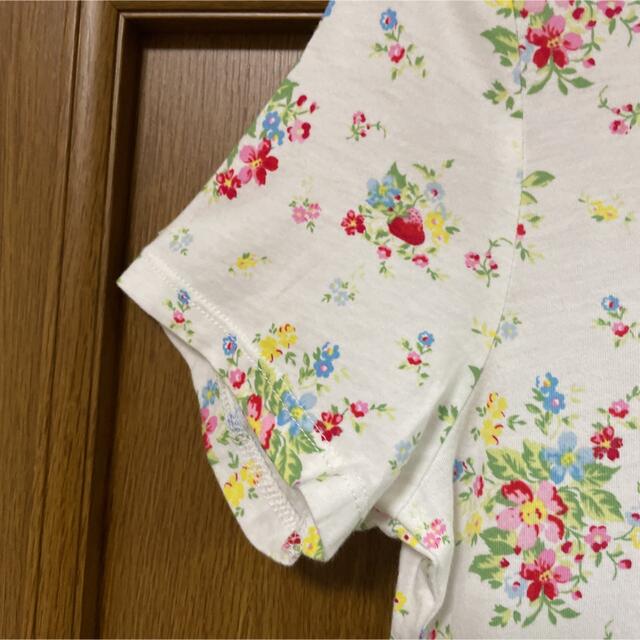 UNIQLO(ユニクロ)のユニクロ　グリーンゲート　コラボ　花柄　Tシャツ トップス レディースのトップス(Tシャツ(半袖/袖なし))の商品写真