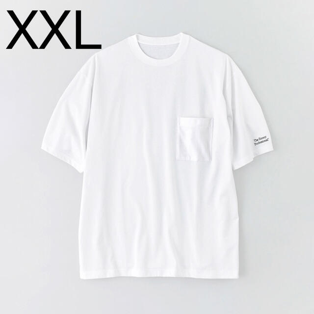 1LDK SELECT(ワンエルディーケーセレクト)のennoy ポケット Tシャツ ポケtee ホワイト 白 サイズ XXL メンズのトップス(Tシャツ/カットソー(半袖/袖なし))の商品写真